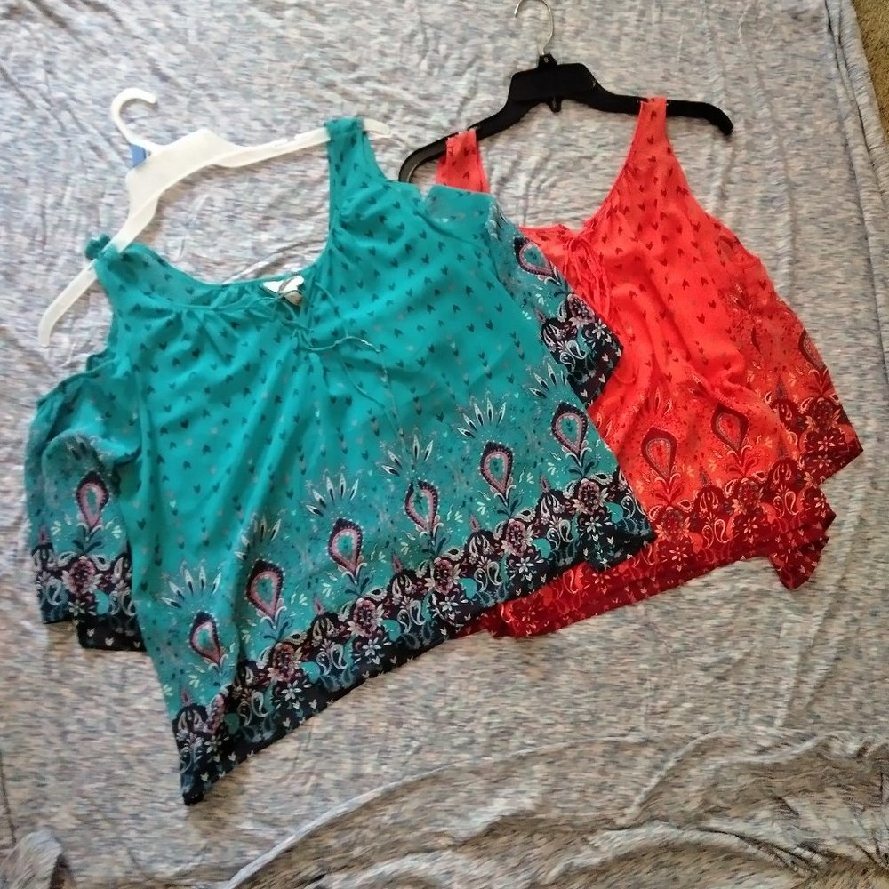 Arizona jean off the shoulder shirts